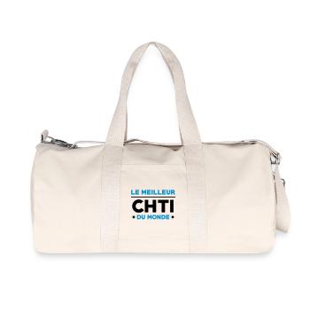 Nord / Ch'ti / Chti / Nordiste / Biloute Nordiste - Sac de sport en toile recyclée Stanley/Stella - blanc naturel - Devant