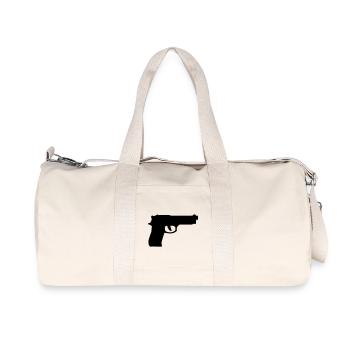 waffe - Sac de sport en toile recyclée Stanley/Stella - blanc naturel - Devant
