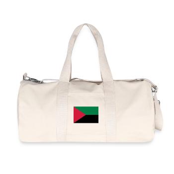 Martinique / 972 / Martiniquais / Martiniquaise - Sac de sport en toile recyclée Stanley/Stella - blanc naturel - Devant