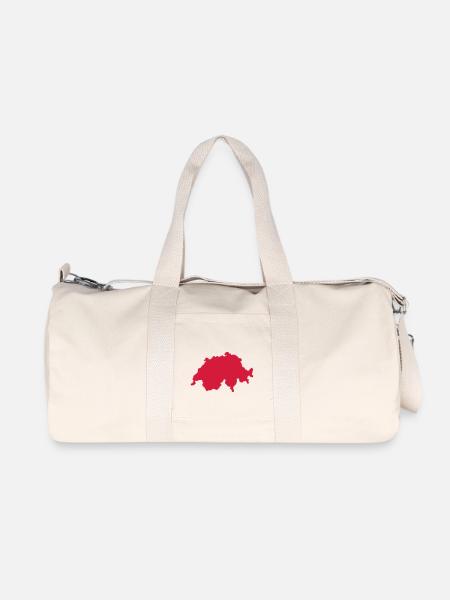 Switzerland - Recycled Canvas Sports Bag by Stanley/Stella - natural