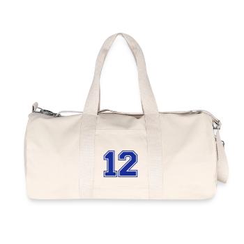 12 - Recycled Canvas Sports Bag by Stanley/Stella - natural - Front