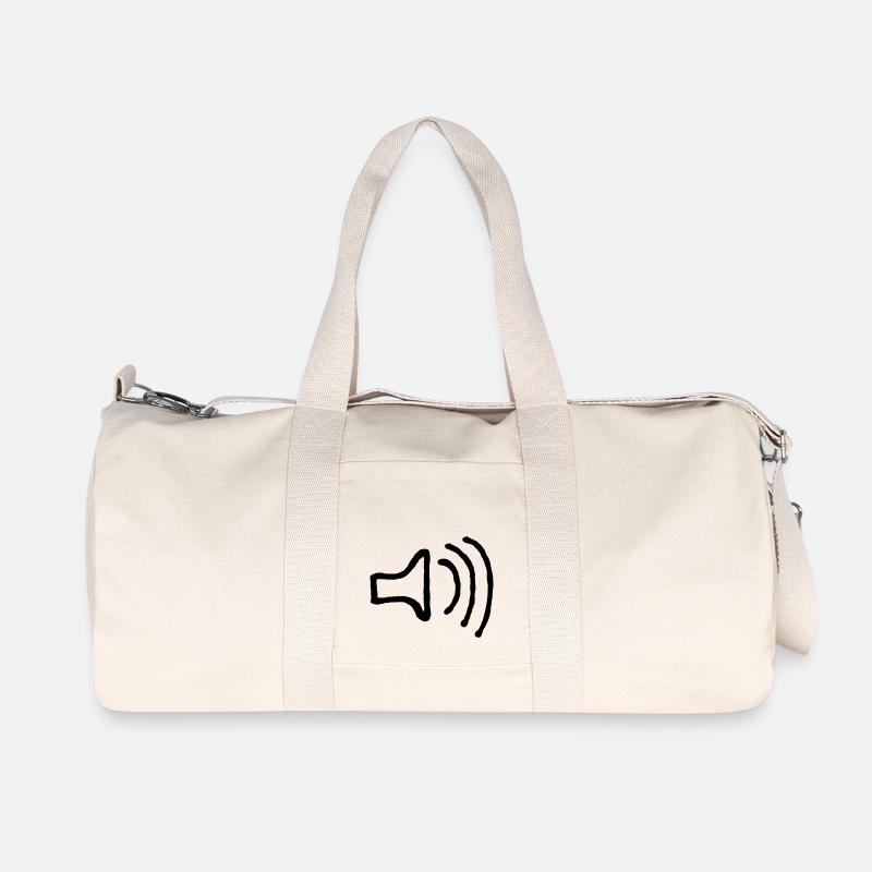 lautsprecher - Recycelte Canvas-Sporttasche von Stanley/Stella - Naturweiß