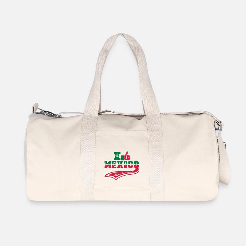 MEXICO - Recycled Canvas Sports Bag by Stanley/Stella - natural