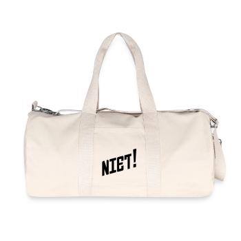 Dites-le en russe: Niet! - Sac de sport en toile recyclée Stanley/Stella - blanc naturel - Devant