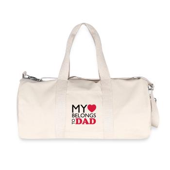 MHBT DAD - Recycled Canvas Sports Bag by Stanley/Stella - natural - Front