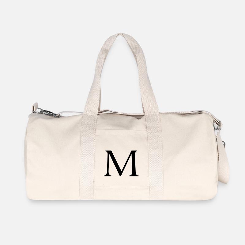 m - Recycelte Canvas-Sporttasche von Stanley/Stella - Naturweiß