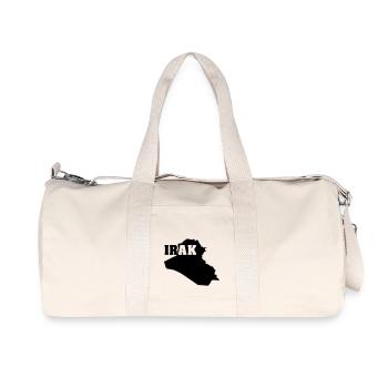 Iraq (ID: 002004) - Recycled Canvas Sports Bag by Stanley/Stella - natural - Front