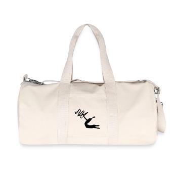 gymnastique rythmique 3 - Sac de sport en toile recyclée Stanley/Stella - blanc naturel - Devant