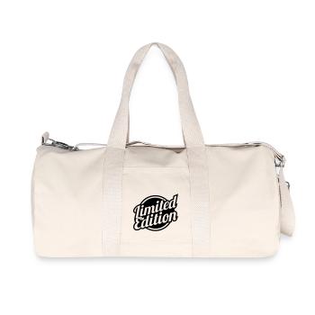 limited_edition__1f1 - Recycelte Canvas-Sporttasche von Stanley/Stella - Naturweiß - Vorne
