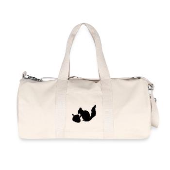Squirrel Nut - Recycled Canvas Sports Bag by Stanley/Stella - natural - Front