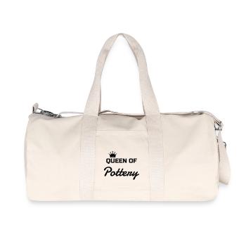 Keramik / Töpfer / Vase / Bildhauer - Recycelte Canvas-Sporttasche von Stanley/Stella - Naturweiß - Vorne