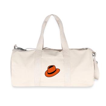Hut - Recycelte Canvas-Sporttasche von Stanley/Stella - Naturweiß - Vorne