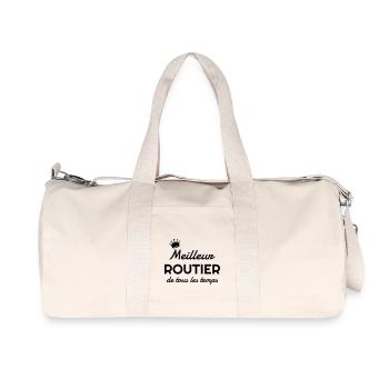 Routier / Chauffeur Poids-lourd / Camion / - Sac de sport en toile recyclée Stanley/Stella - blanc naturel - Devant