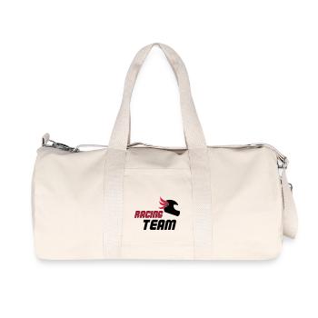 racing_team_02 - Recycled Canvas Sports Bag by Stanley/Stella - natural - Front