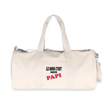 Opa - Recycelte Canvas-Sporttasche von Stanley/Stella - Naturweiß - Vorne
