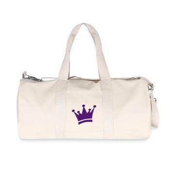 Crown as a symbol - Recycled Canvas Sports Bag by Stanley/Stella - natural - Front