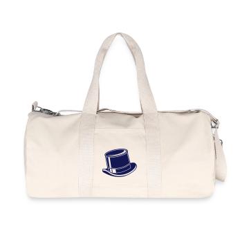 Haut-de-forme - Sac de sport en toile recyclée Stanley/Stella - blanc naturel - Devant