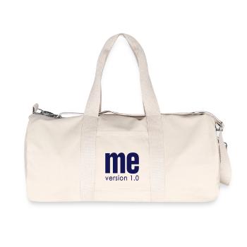 ME version 1.0 AT - Recycelte Canvas-Sporttasche von Stanley/Stella - Naturweiß - Vorne