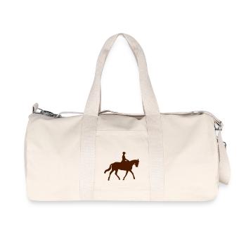 sport equitation - Sac de sport en toile recyclée Stanley/Stella - blanc naturel - Devant