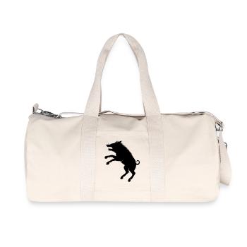 Wildschwein - Recycelte Canvas-Sporttasche von Stanley/Stella - Naturweiß - Vorne
