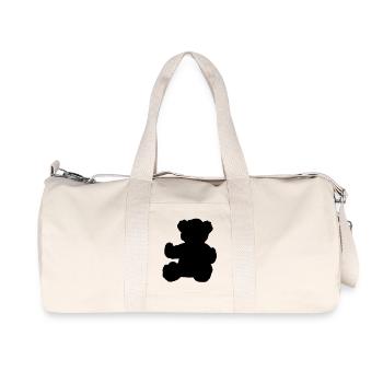 ours - Sac de sport en toile recyclée Stanley/Stella - blanc naturel - Devant