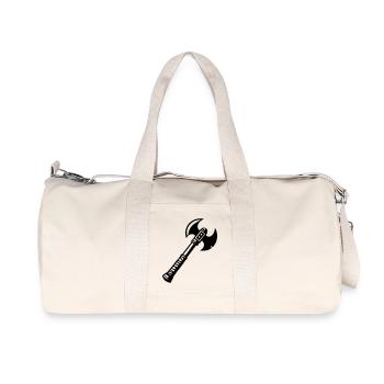 axt - Recycelte Canvas-Sporttasche von Stanley/Stella - Naturweiß - Vorne