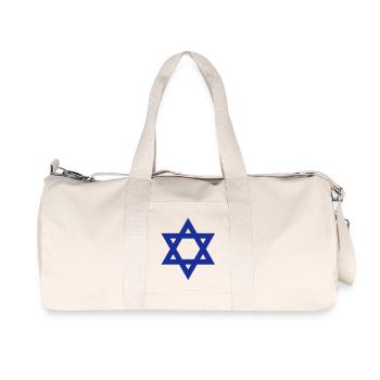 Juda__V001 - Recycelte Canvas-Sporttasche von Stanley/Stella - Naturweiß - Vorne