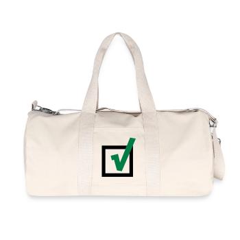 J'adore - Sac de sport en toile recyclée Stanley/Stella - blanc naturel - Devant