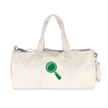 loupe - Sac de sport en toile recyclée Stanley/Stella - blanc naturel - Devant