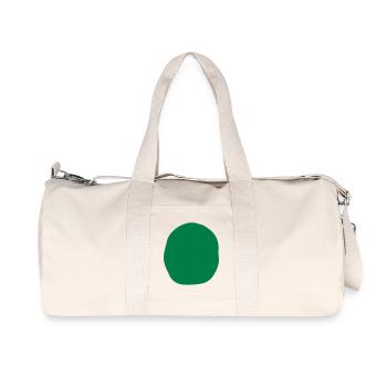 Skull and bones - Recycled Canvas Sports Bag by Stanley/Stella - natural - Front