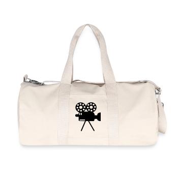 Camera Icon Film - Recycled Canvas Sports Bag by Stanley/Stella - natural - Front