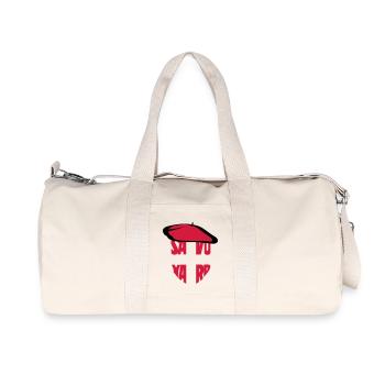 savoie beret - Sac de sport en toile recyclée Stanley/Stella - blanc naturel - Devant