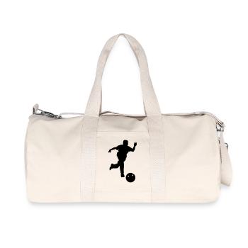 Bowling - Sac de sport en toile recyclée Stanley/Stella - blanc naturel - Devant