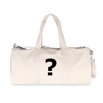 fragezeichen - Recycled Canvas Sports Bag by Stanley/Stella - natural - Front