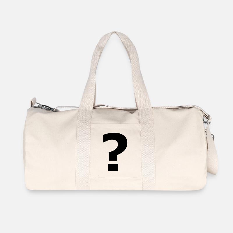 ? - Recycelte Canvas-Sporttasche von Stanley/Stella - Naturweiß