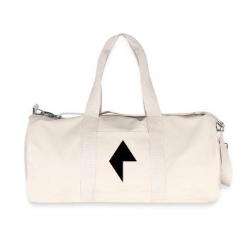 Raute 4 - Recycled Canvas Sports Bag by Stanley/Stella - natural - Front