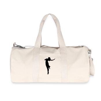 Danseuse - Sac de sport en toile recyclée Stanley/Stella - blanc naturel - Devant