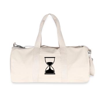 sanduhr_f1 - Recycled Canvas Sports Bag by Stanley/Stella - natural - Front