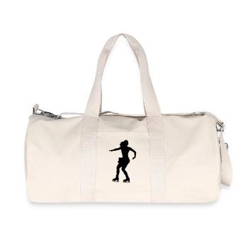Eiskunstlauf - Figure Skating - Recycelte Canvas-Sporttasche von Stanley/Stella - Naturweiß - Vorne