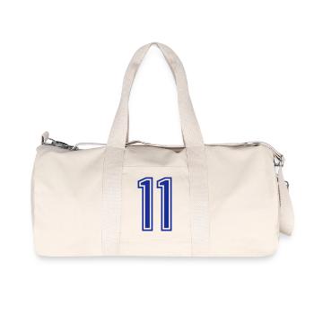 11 - Recycelte Canvas-Sporttasche von Stanley/Stella - Naturweiß - Vorne