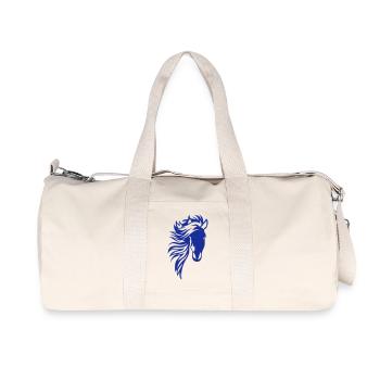 cheval criniere 24 - Sac de sport en toile recyclée Stanley/Stella - blanc naturel - Devant