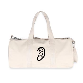 Ear Line - Recycled Canvas Sports Bag by Stanley/Stella - natural - Front