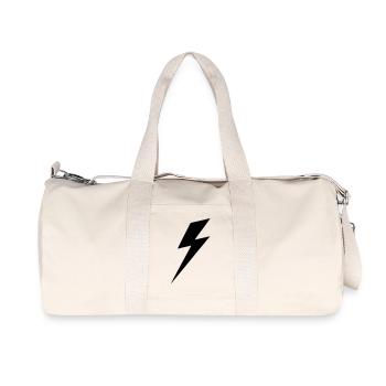 E&R Eclair - Sac de sport en toile recyclée Stanley/Stella - blanc naturel - Devant