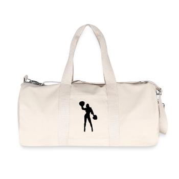 cheerleading - Recycled Canvas Sports Bag by Stanley/Stella - natural - Front