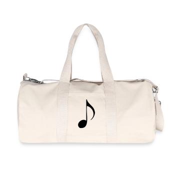 Note - Recycled Canvas Sports Bag by Stanley/Stella - natural - Front
