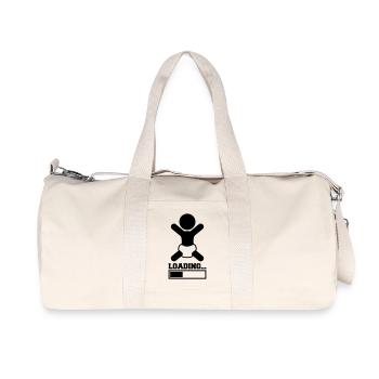 Loading Baby - Recycelte Canvas-Sporttasche von Stanley/Stella - Naturweiß - Vorne