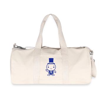 oiseau mari chapeau haut de forme costume mariage riche - Sac de sport en toile recyclée Stanley/Stella - blanc naturel - Devant