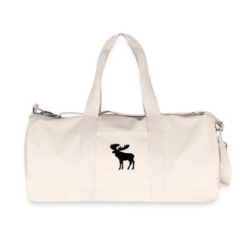 Elch - Recycled Canvas Sports Bag by Stanley/Stella - natural - Front
