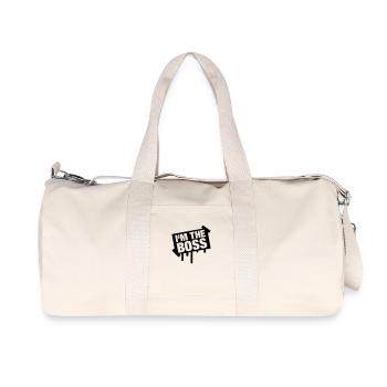 im_the_boss_f1 - Sac de sport en toile recyclée Stanley/Stella - blanc naturel - Devant