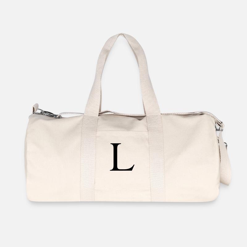 l - Recycelte Canvas-Sporttasche von Stanley/Stella - Naturweiß